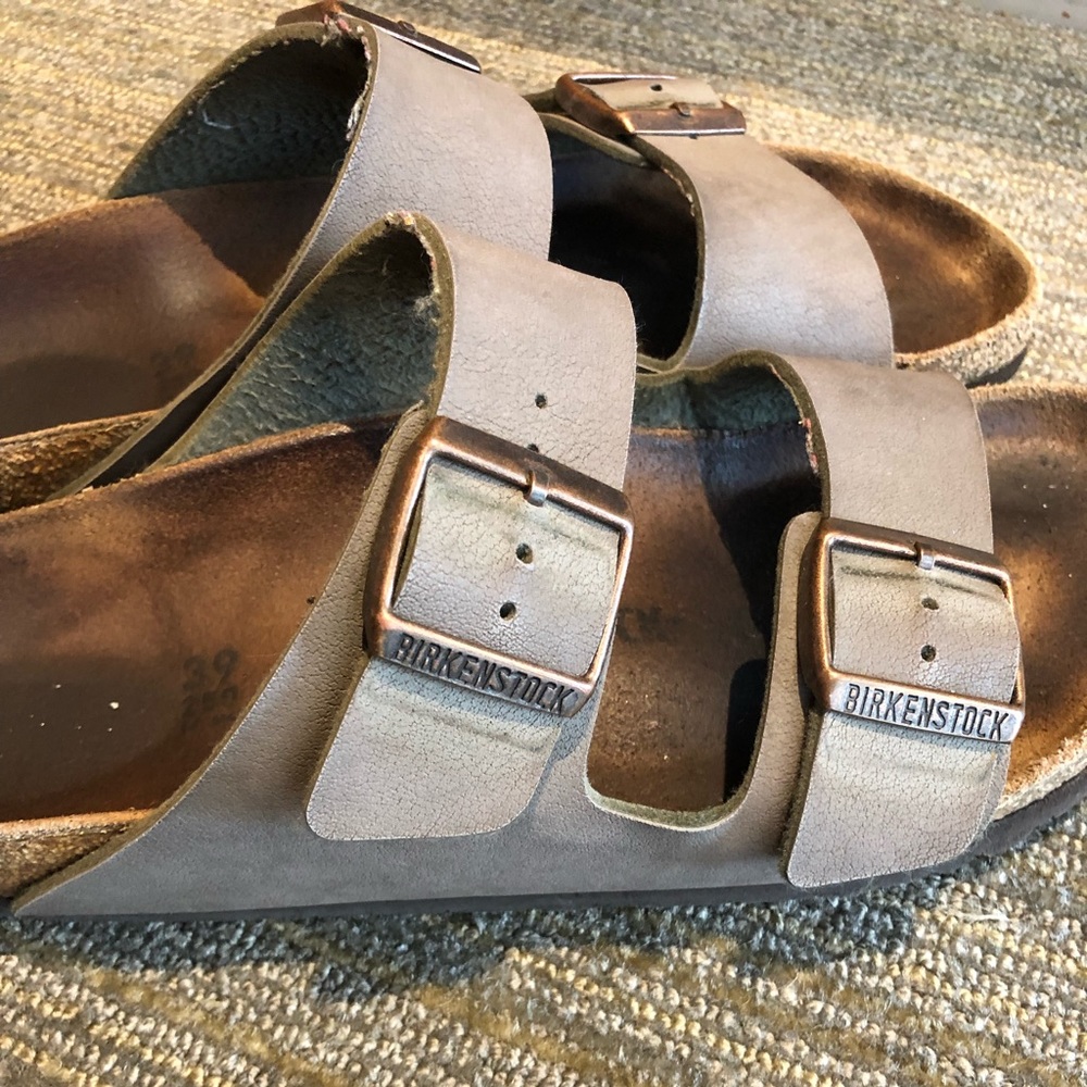 Arizona Birkenstock slide sandal